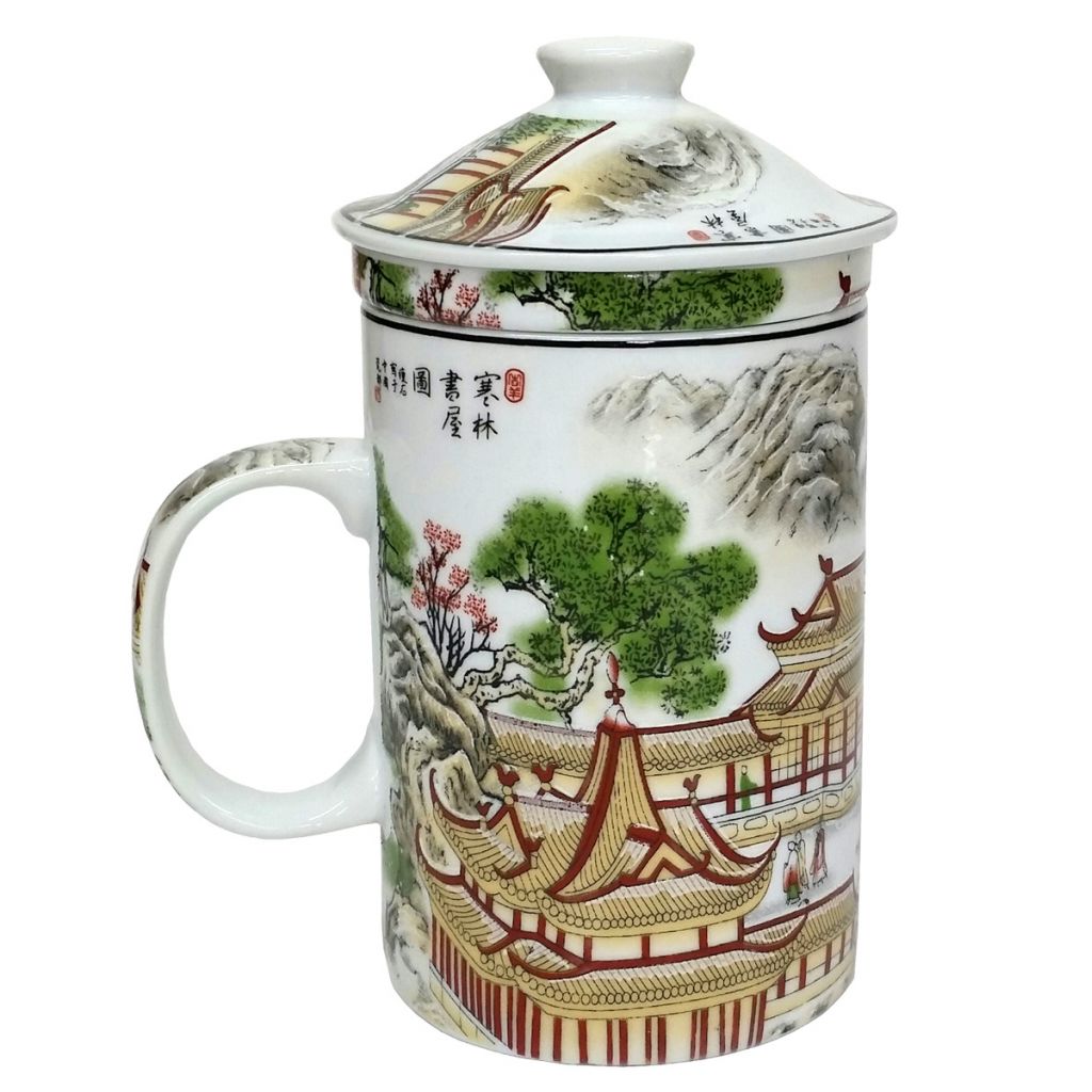 Palaces and Pagodas Infuser Mug