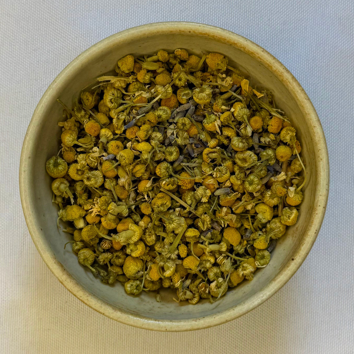 A herbal blend of Camomile and lavender 
