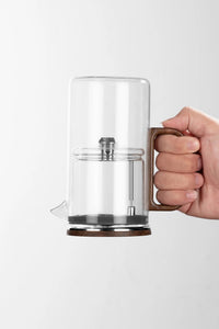 Glass tea brewer
