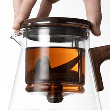 Load image into Gallery viewer, Glass tea brewer