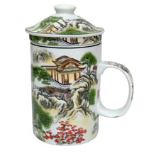 Load image into Gallery viewer, Palaces and Pagodas Infuser Mug